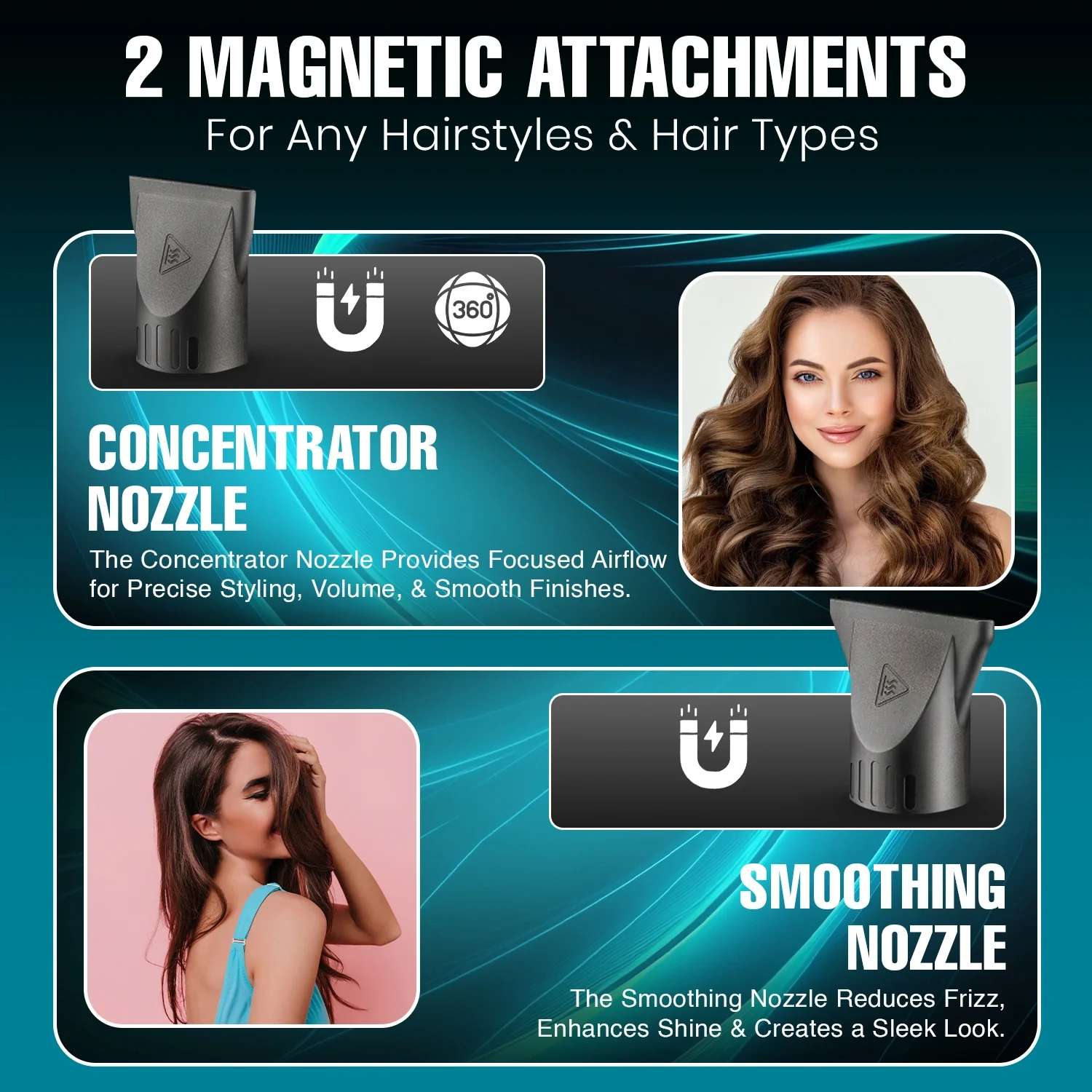 VGR V-455 Professional Hair Dryer for Women 2000-2400W_img_4