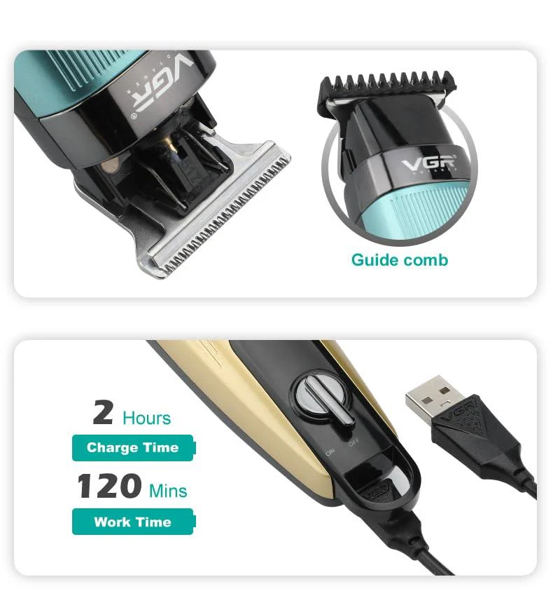 VGR V-975 Professional Hair Trimmer for Men_img_6