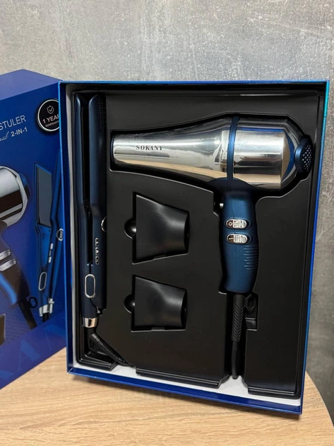 Sokany SK-14036 Professional 2-in-1 Hair Care Set (Hair Dryer & Straightener) for Women_img_1