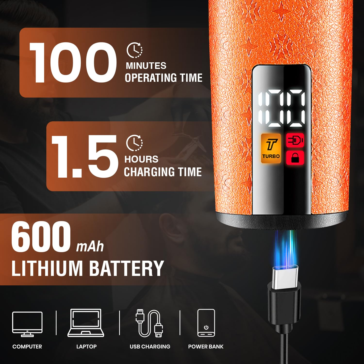 VGR V-943 Professional Cordless Hair Trimmer_img_9