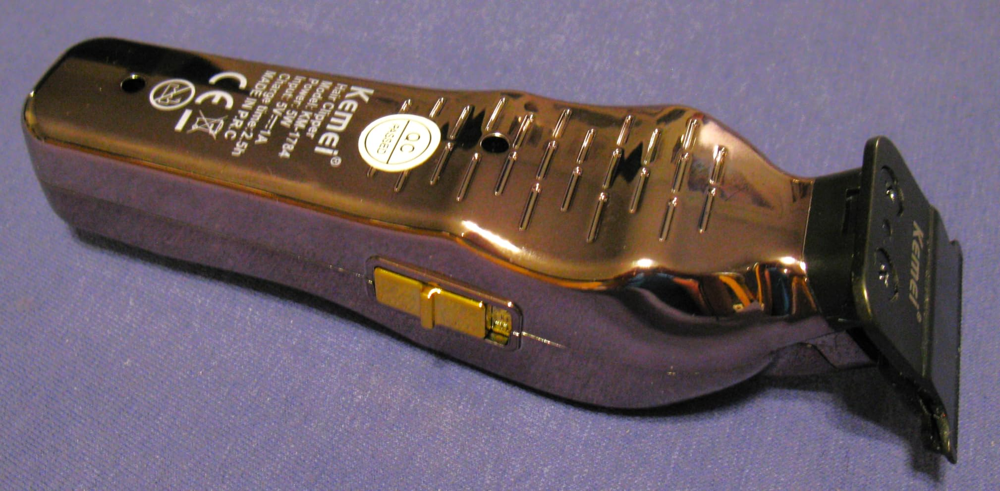 Kemei KM-1784 New Hair Clipper and Trimmers |  Fast 6500RPM Motor Quality, 1200mAh Built-in Li-battery, Last Long Barber Hair Salon Detail_img_16