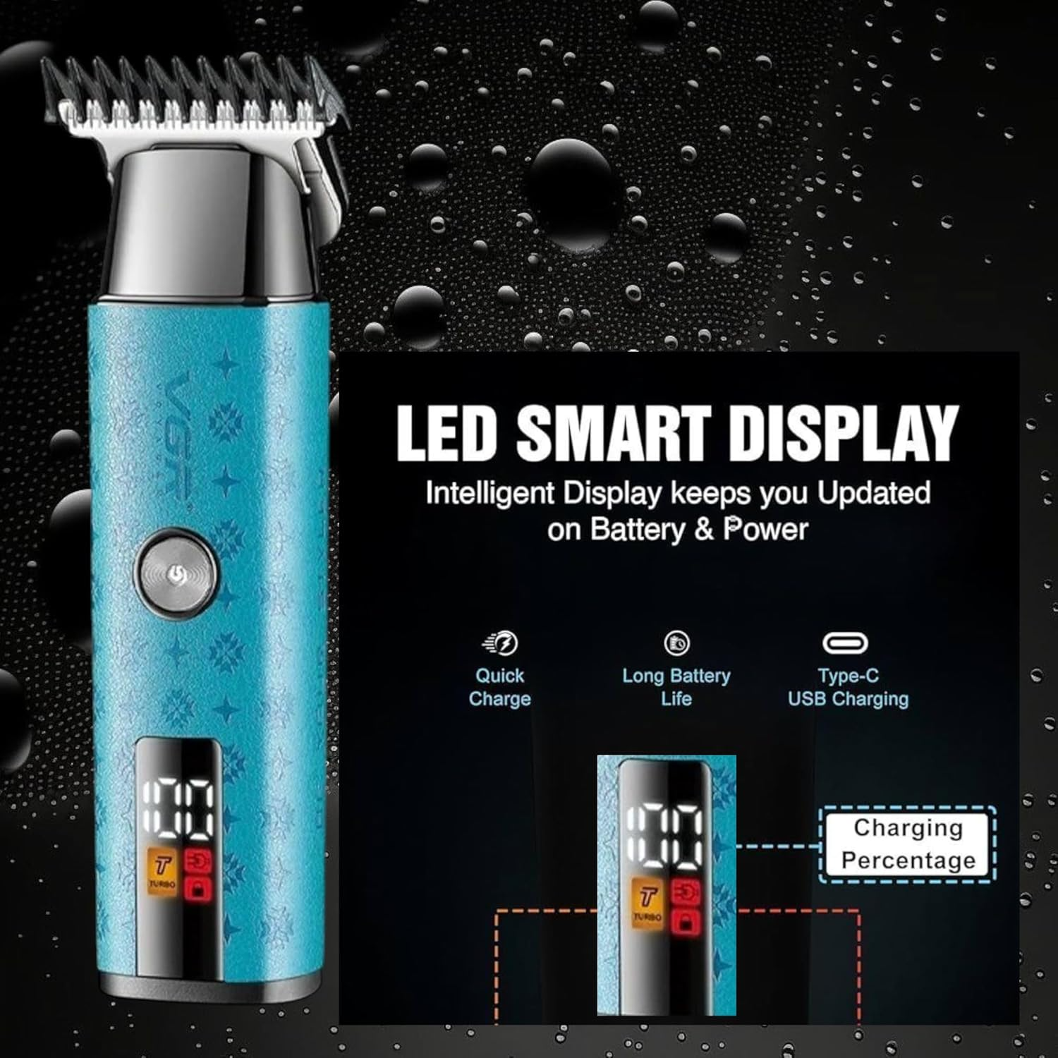 VGR V-943 Professional Cordless Hair Trimmer_img_8
