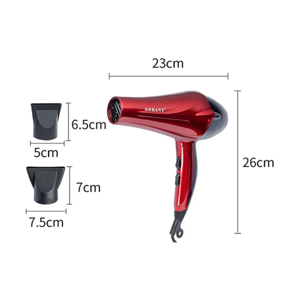 Sokany SK-2211 Professional 2400W Dual Speed Hot & Cold Air Hair Dryer_img_2