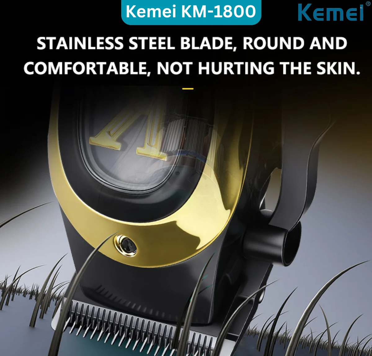 Kemei KM-1800 Professional Hair Clipper for Men_img_2