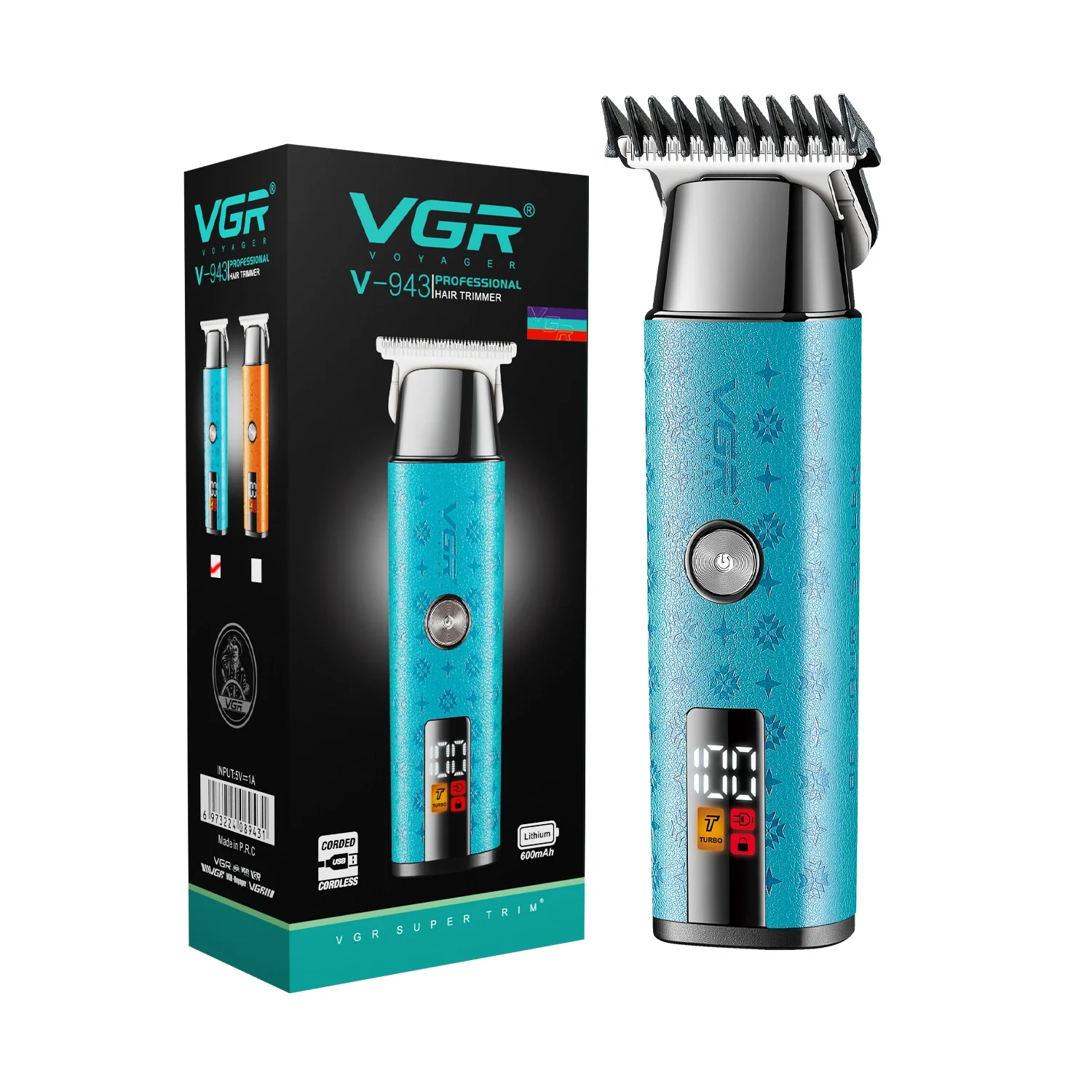 VGR V-943 Professional Cordless Hair Trimmer_img_5