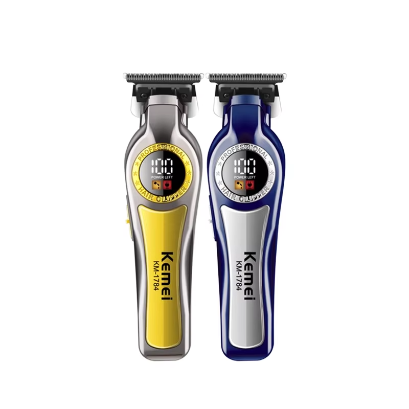 Kemei KM-1784 New Hair Clipper and Trimmers |  Fast 6500RPM Motor Quality, 1200mAh Built-in Li-battery, Last Long Barber Hair Salon Detail_img_1