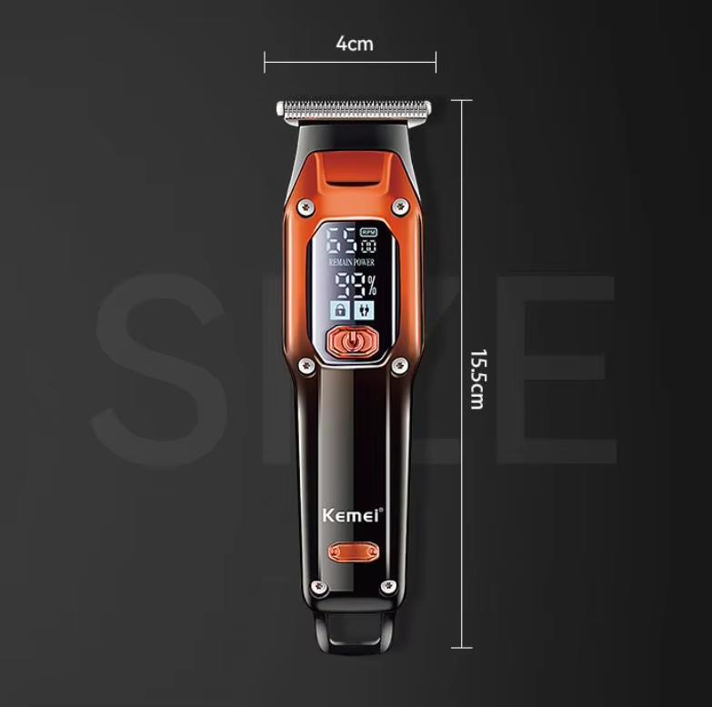 Kemei KM-658 Professional Cordless Electric Beard and Hair Trimmer for Men_img_5