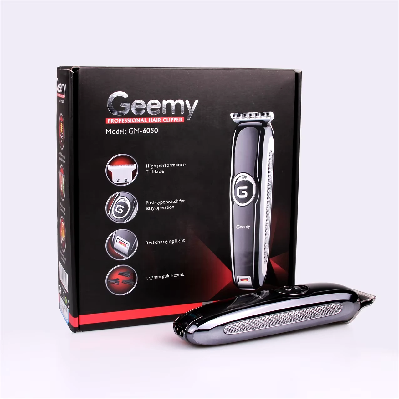 Geemy GM-6050 Professional Hair & Beard Trimmer For Men_img_5