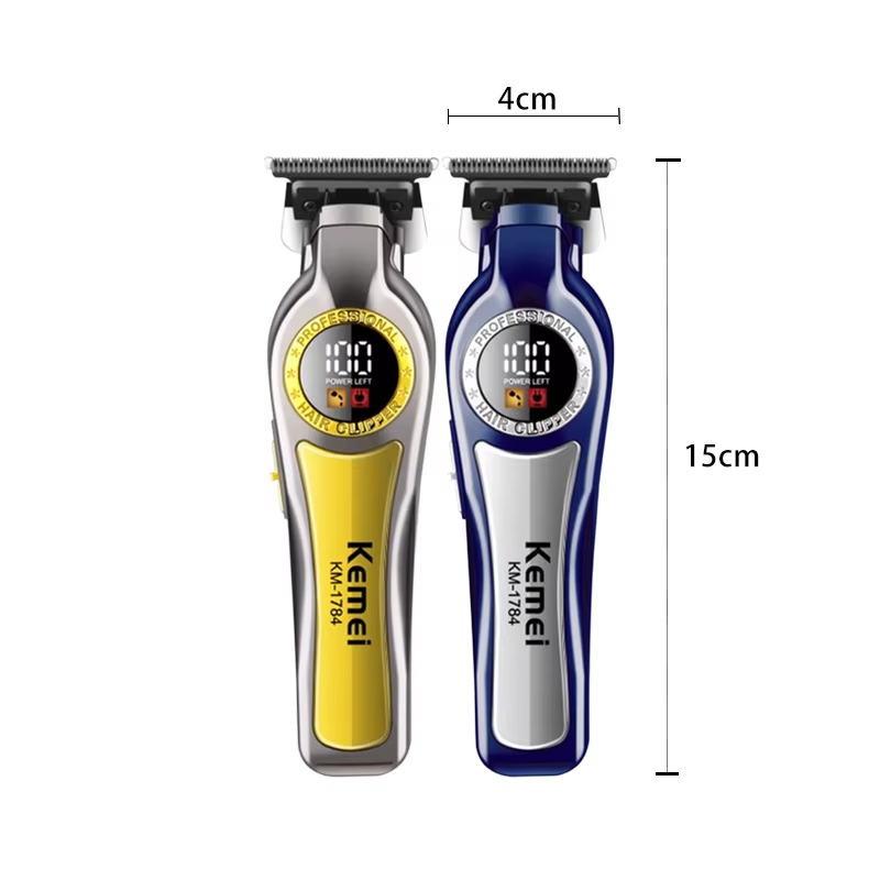 Kemei KM-1784 New Hair Clipper and Trimmers |  Fast 6500RPM Motor Quality, 1200mAh Built-in Li-battery, Last Long Barber Hair Salon Detail_img_2