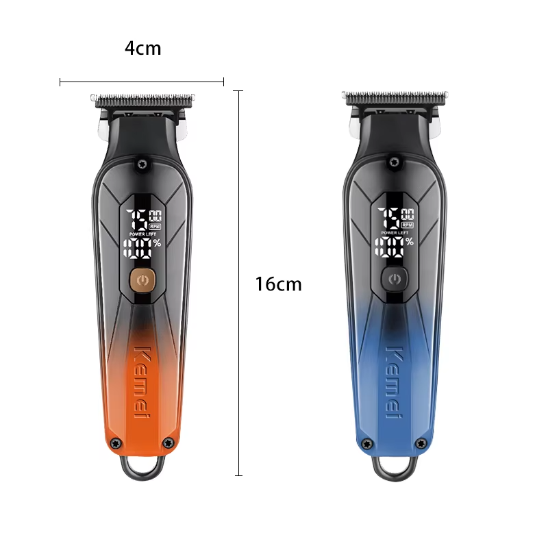 Kemei KM-1741 Rechargeable Zero Gup Beard & Hair Clipper Trimmer for Men_img_1