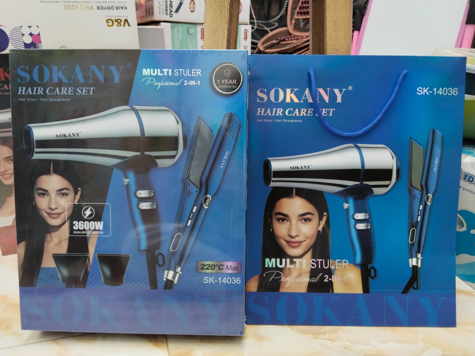 Sokany SK-14036 Professional 2-in-1 Hair Care Set (Hair Dryer & Straightener) for Women_img_9
