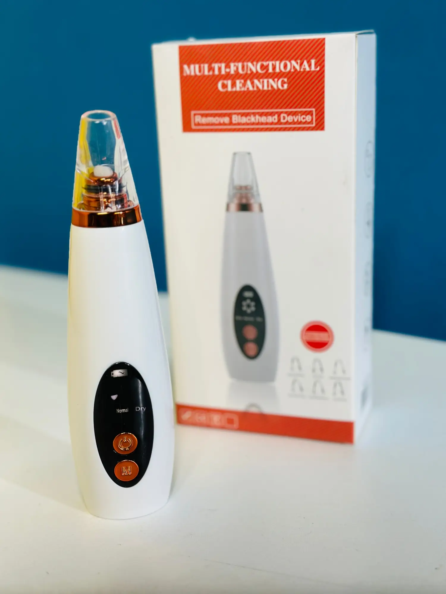 6 in 1 Multi-Function USB Rechargeable Blackhead Remover, Instrument Black Dot Remover, Acne Vacuum, Suction Face Clean, Black Head Pore Cleaning, Beauty Skin for Women_img_12