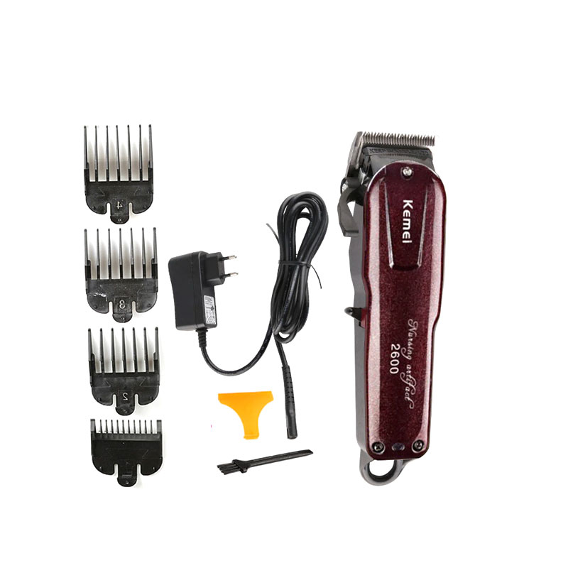 Kemei KM-2600 Professional AC/DC Cord/Cordless Adjustable Hair Clipper & Beard Trimmer for Men_img_9