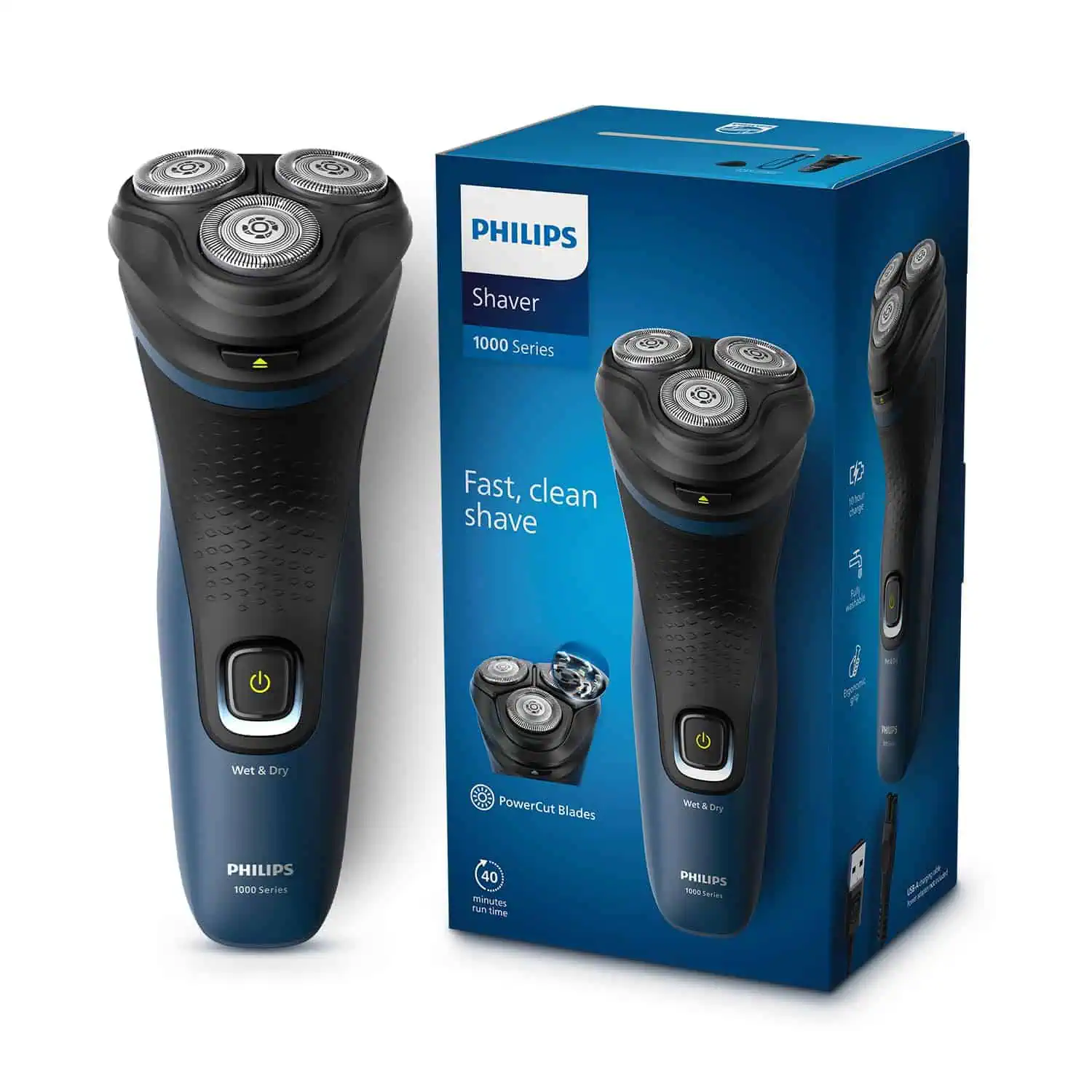 Philips S1151/03 Wet & Dry Electric Shaver 1000 Series for Men_img_0