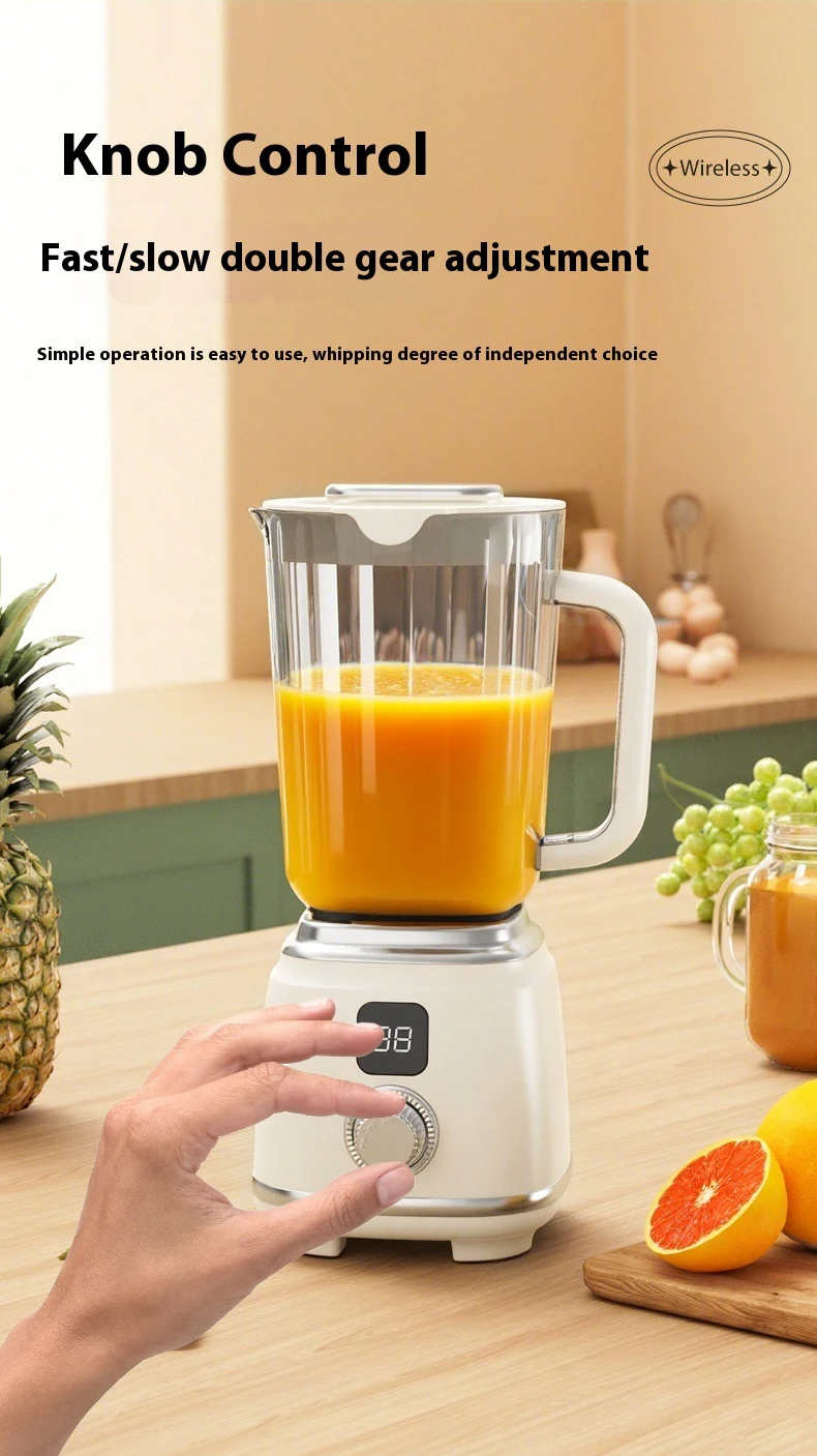 Citrus Portable Juicer Blender | USB Charging, Rechargeable with an LED Display, 600ml Fruit Juicer_img_22