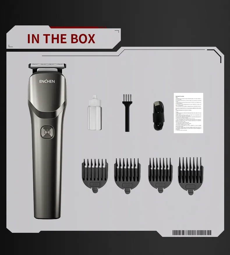 ENCHEN Beardo 2 Multi-Functional Trimmer for Men | Type-C, 1200mAh, Fast Charging_img_21