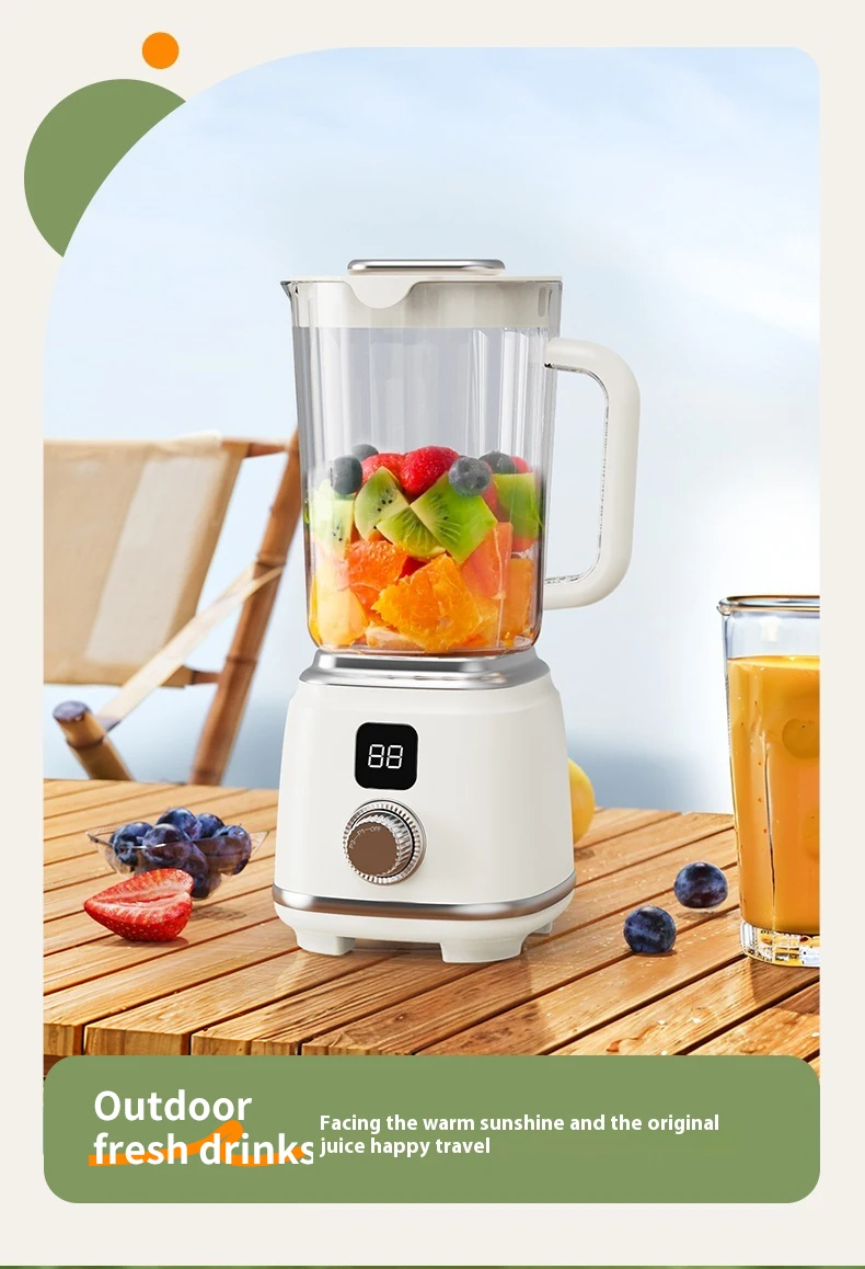 Citrus Portable Juicer Blender | USB Charging, Rechargeable with an LED Display, 600ml Fruit Juicer_img_26