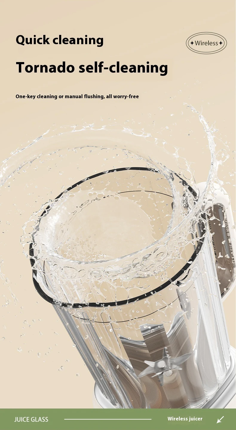 Citrus Portable Juicer Blender | USB Charging, Rechargeable with an LED Display, 600ml Fruit Juicer_img_28