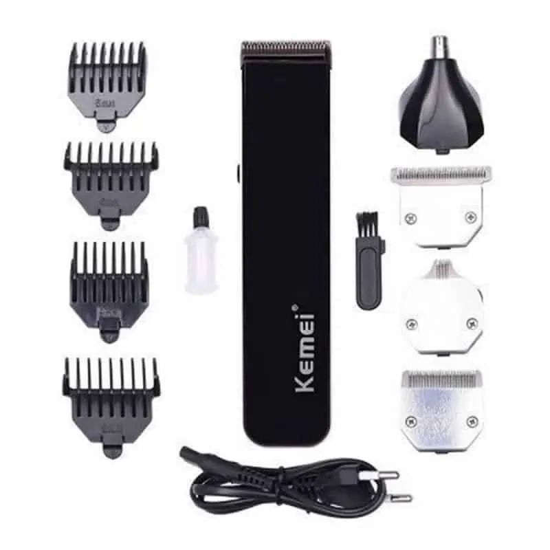 Kemei KM-3580 Rechargeable 4-in-1 Grooming Kit For Men Shaver