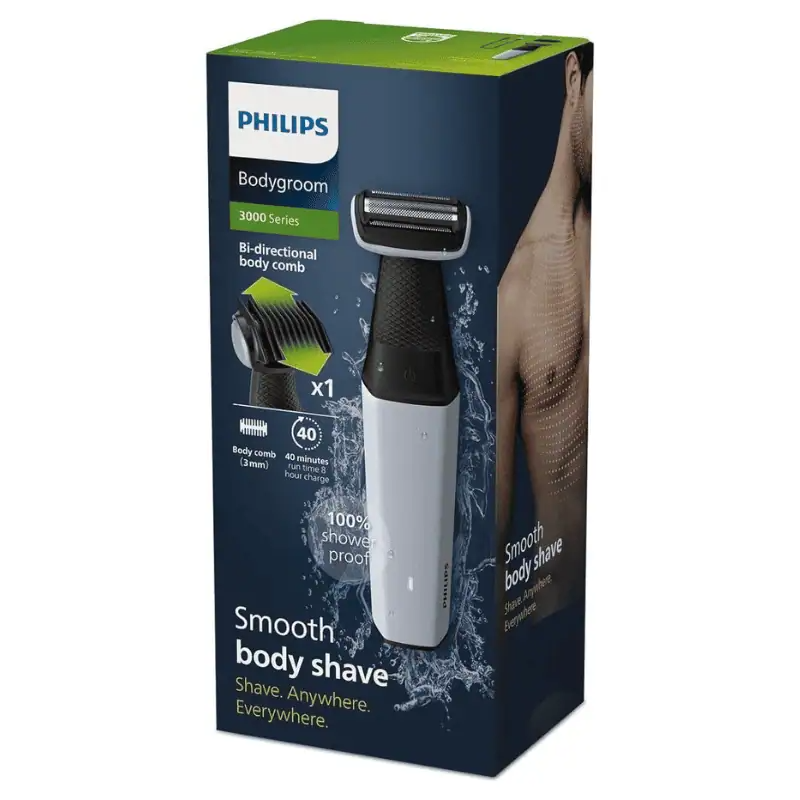 Philips BG3007/01 Showerproof Body Shaving Trimmer Series 3000 For Men_img_3