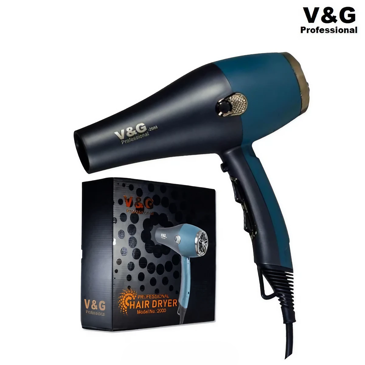 V&G 2000 Professional Hair Dryer 1800-2000W