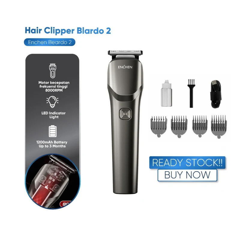 ENCHEN Beardo 2 Multi-Functional Trimmer for Men | Type-C, 1200mAh, Fast Charging_img_3
