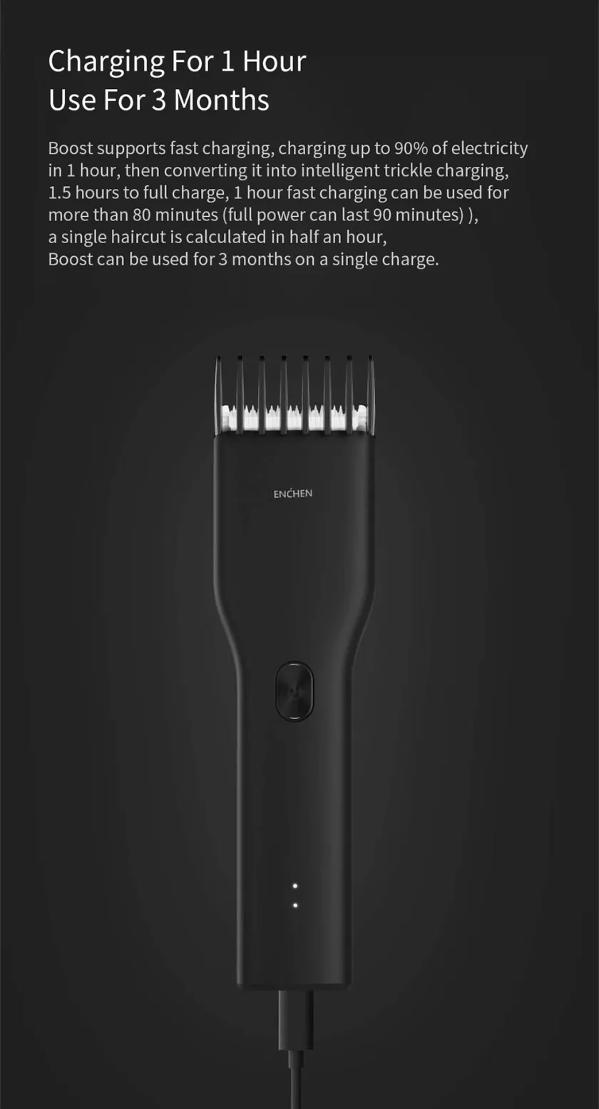 ENCHEN Boost USB Type C Electric Hair Clipper for Men_img_17
