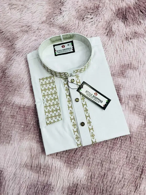 Premium Embroidery Cotton Panjabi_img_0