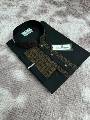 Premium Embroidery Cotton Panjabi_img_0
