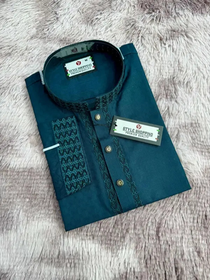 Premium Embroidery Cotton Panjabi_img_0