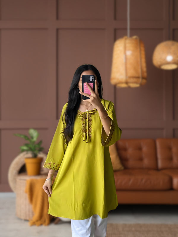 Embroidery Micro Butter One-Piece