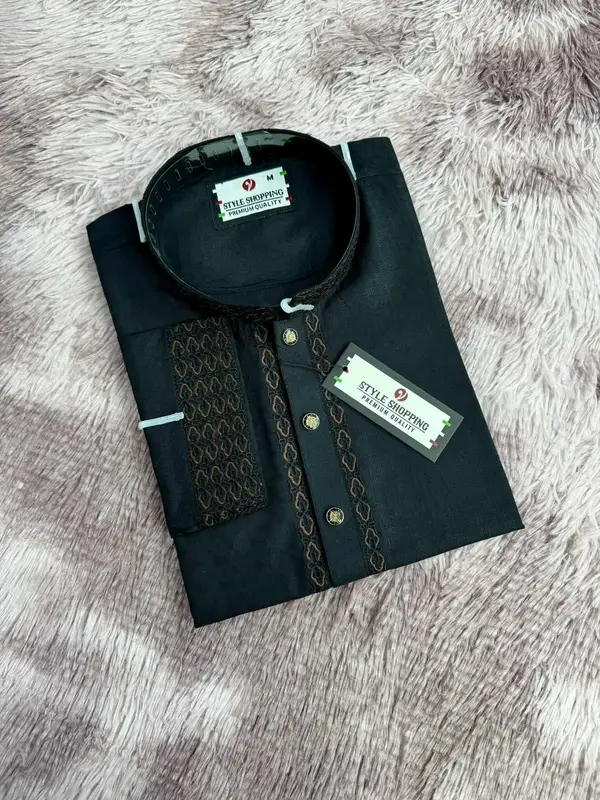 Premium Embroidery Cotton Panjabi