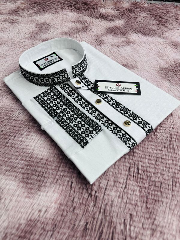 Premium Embroidery Cotton Panjabi