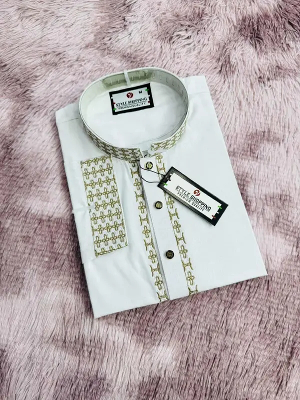 Premium Embroidery Cotton Panjabi