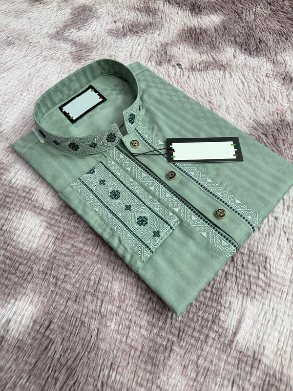 Premium Embroidery Cotton Panjabi