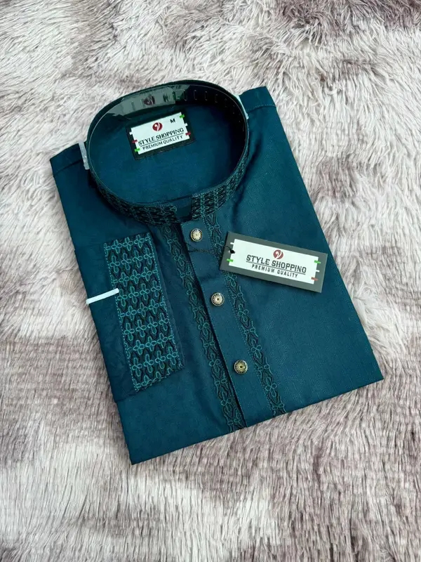 Premium Embroidery Cotton Panjabi