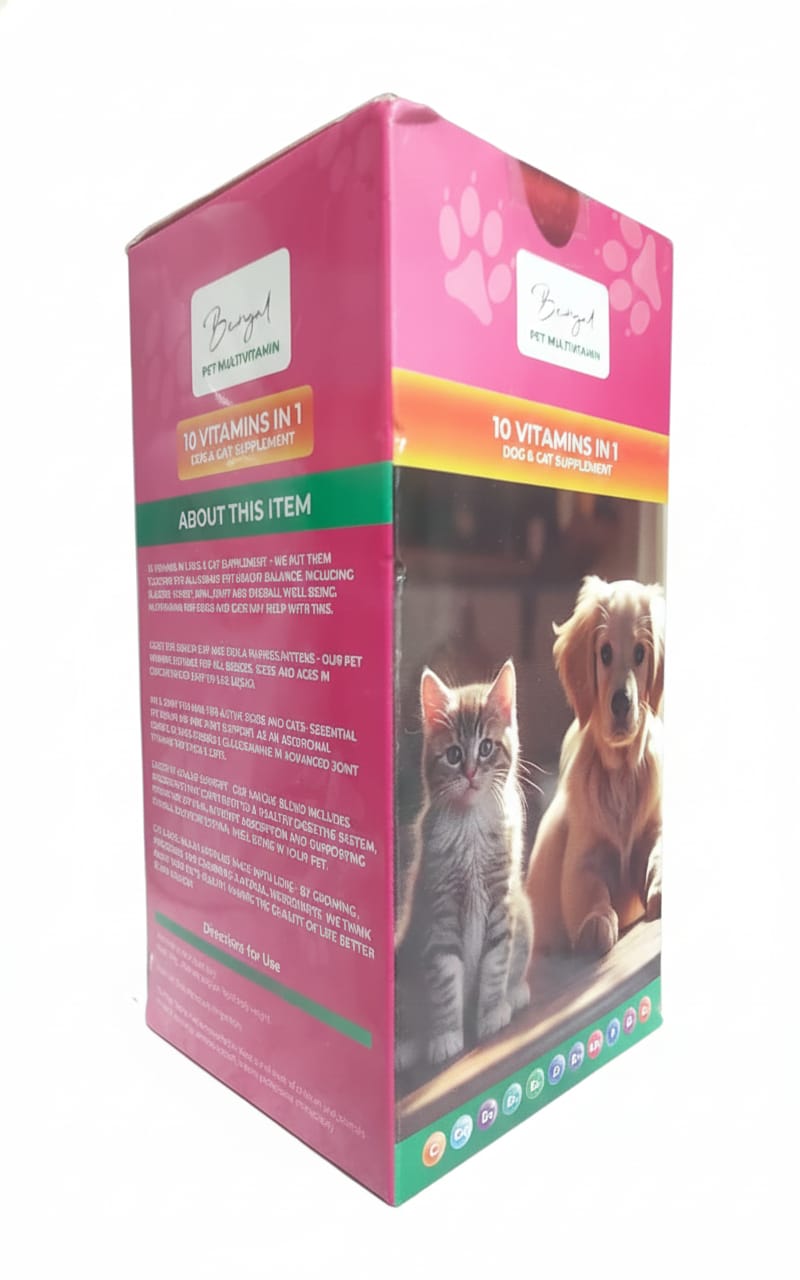 Bengal Pet Multivitamin 10IN1 – Dog & Cat Supplement