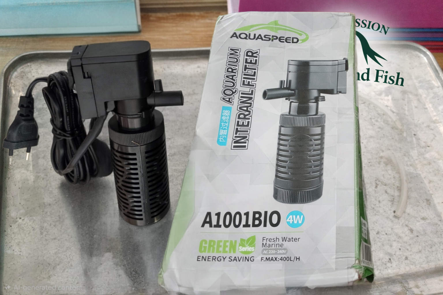 Aquarium Internal Filter (A1001BIO, 4W)_img_3