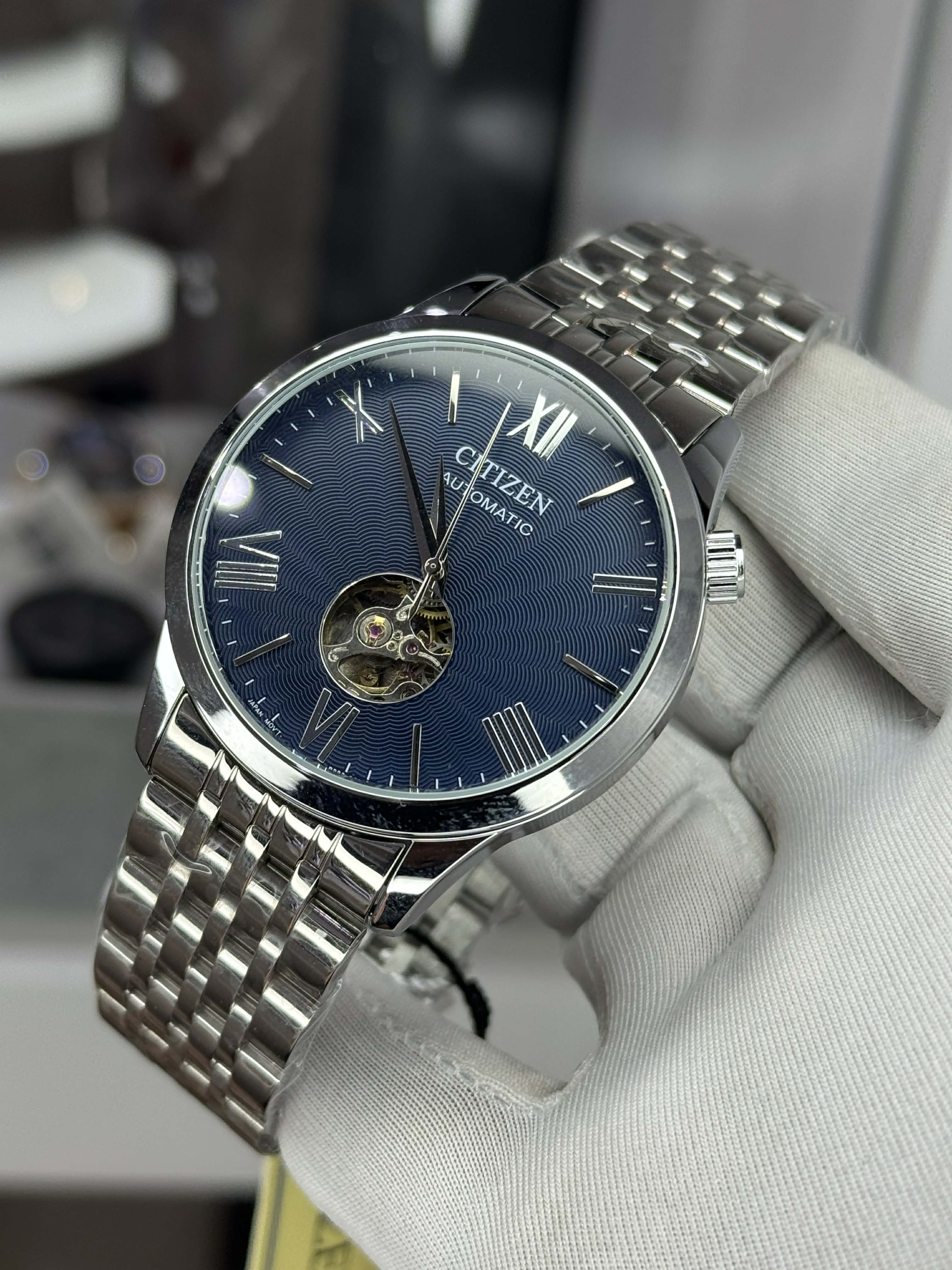 Citizen "Open Heart" Blue Dial Automatic | NH9130-84L - Semi Triple A