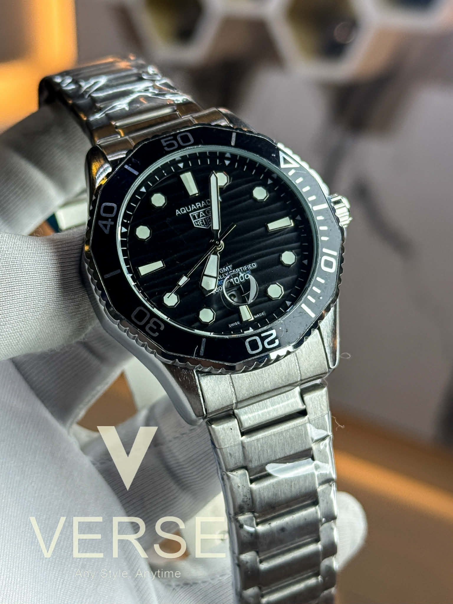 TAG Heuer Aquaracer Professional - Superdiver | Sweep Black Dial-Bezel