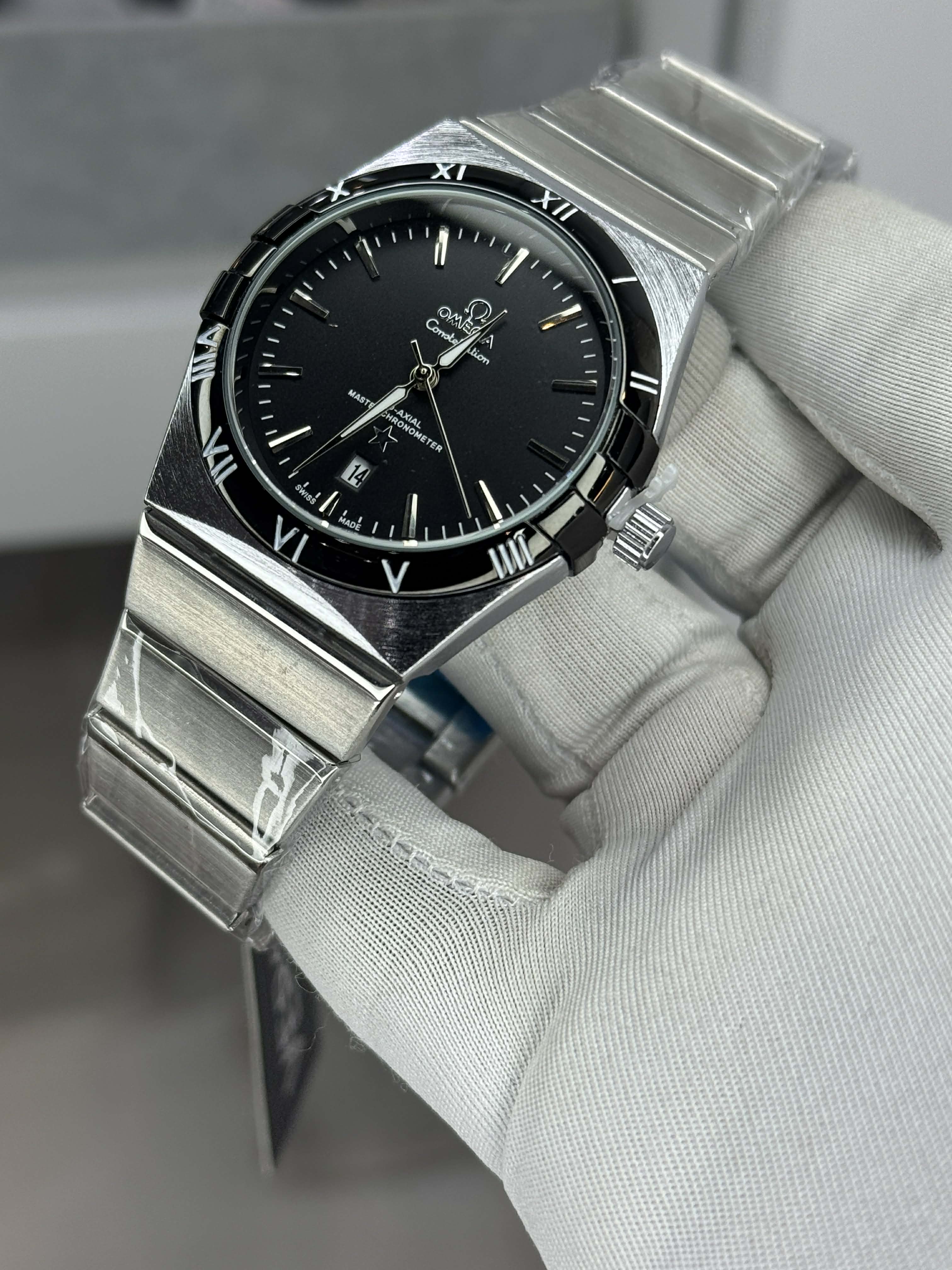 Omega Constellation Double Black