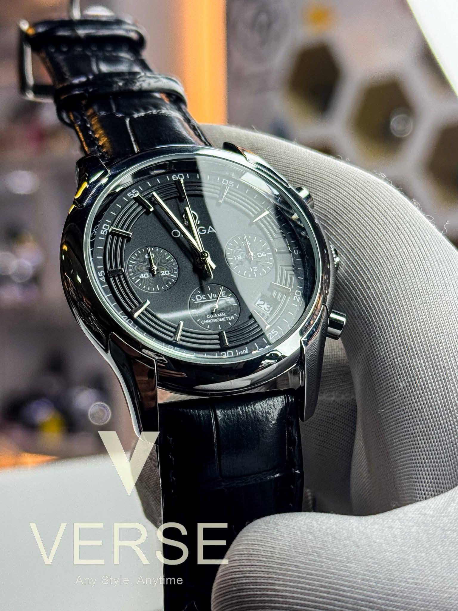 Omega De Ville Chronometer | Leather Strap - Chronograph_img_1