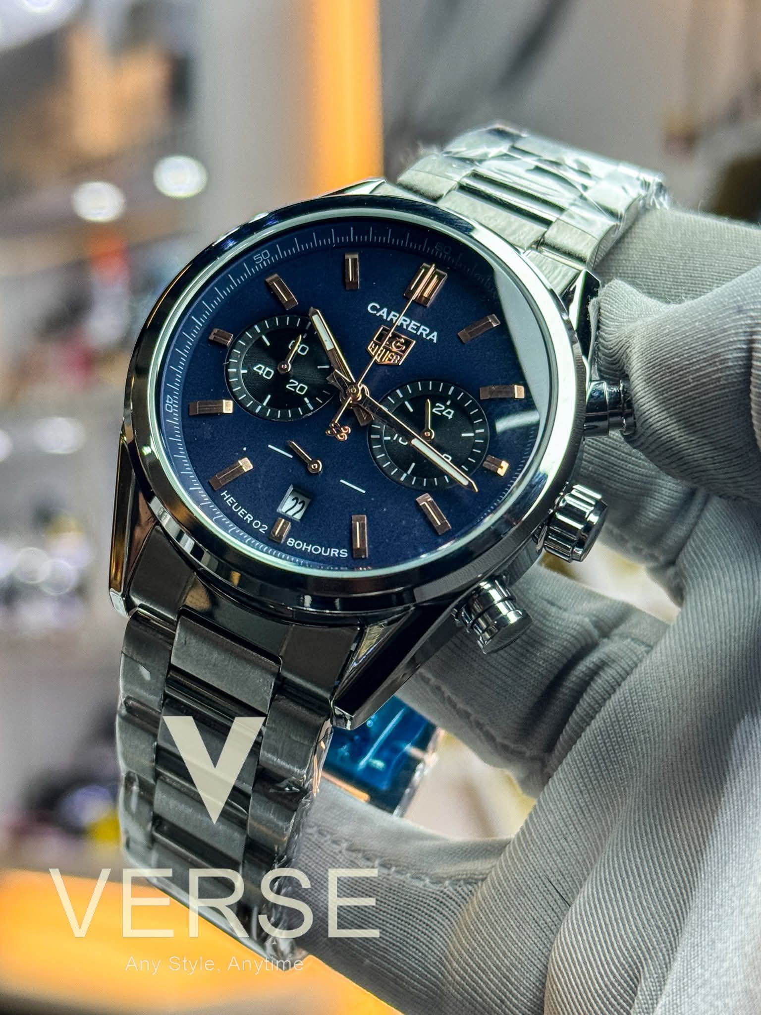 TAG Heuer Carrera 02' | Rose Gold Accents - Chronograph_img_3