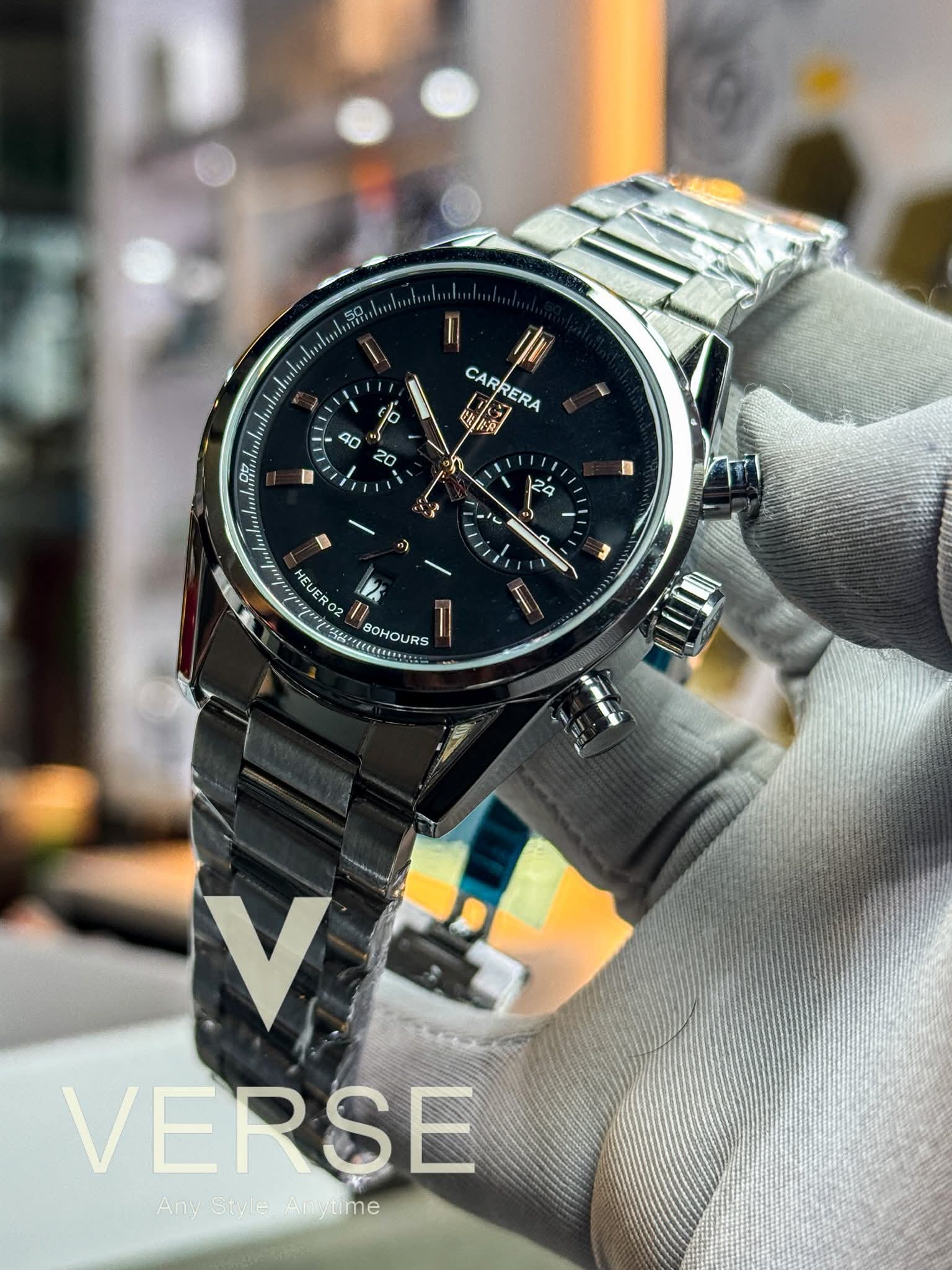 TAG Heuer Carrera 02' | Rose Gold Accents - Chronograph_img_2