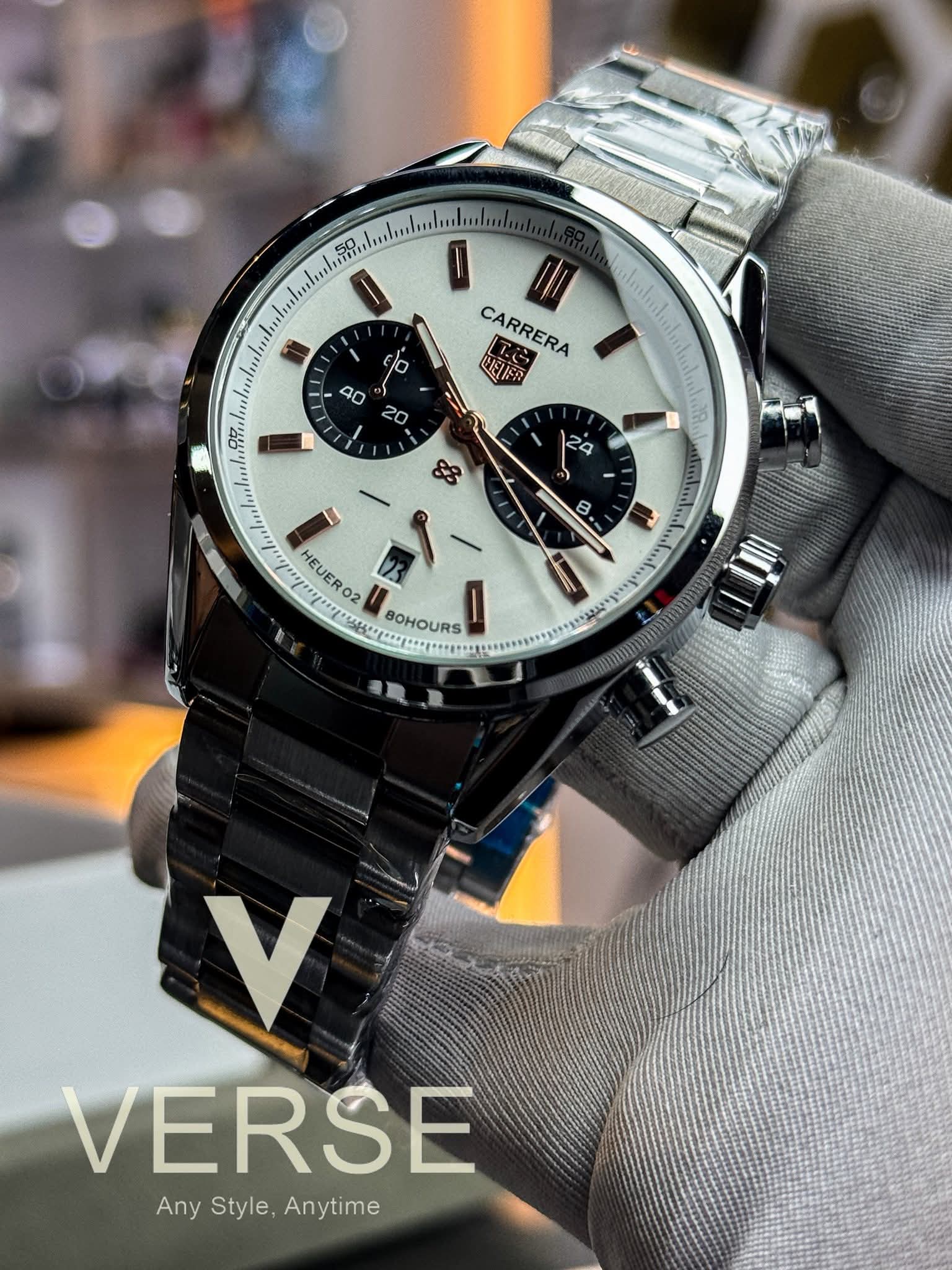 TAG Heuer Carrera 02' | Rose Gold Accents - Chronograph_img_4