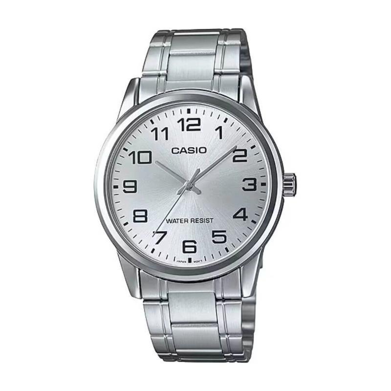 Casio MTP-V001D-7BUDF White Dial Men's Watch | Casio MTP-V001D-7BUDF