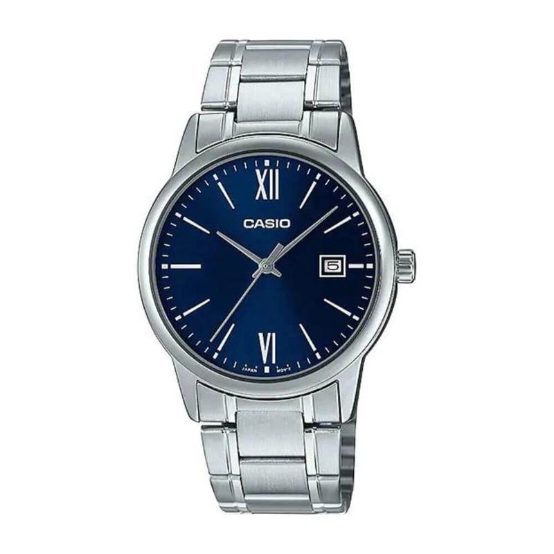 Casio MTP-V002D-2B3UDF Blue Dial Men's Watch | Casio MTP-V002D-2B3UDF