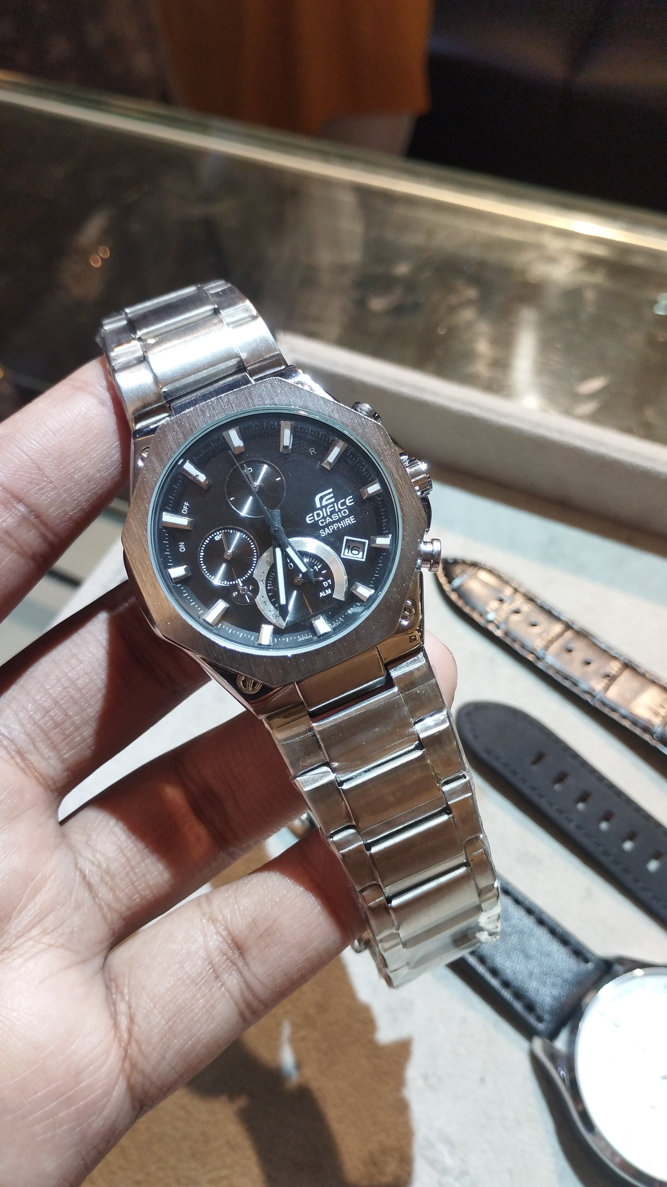 Edifice EQB-1100 | Silver Shade