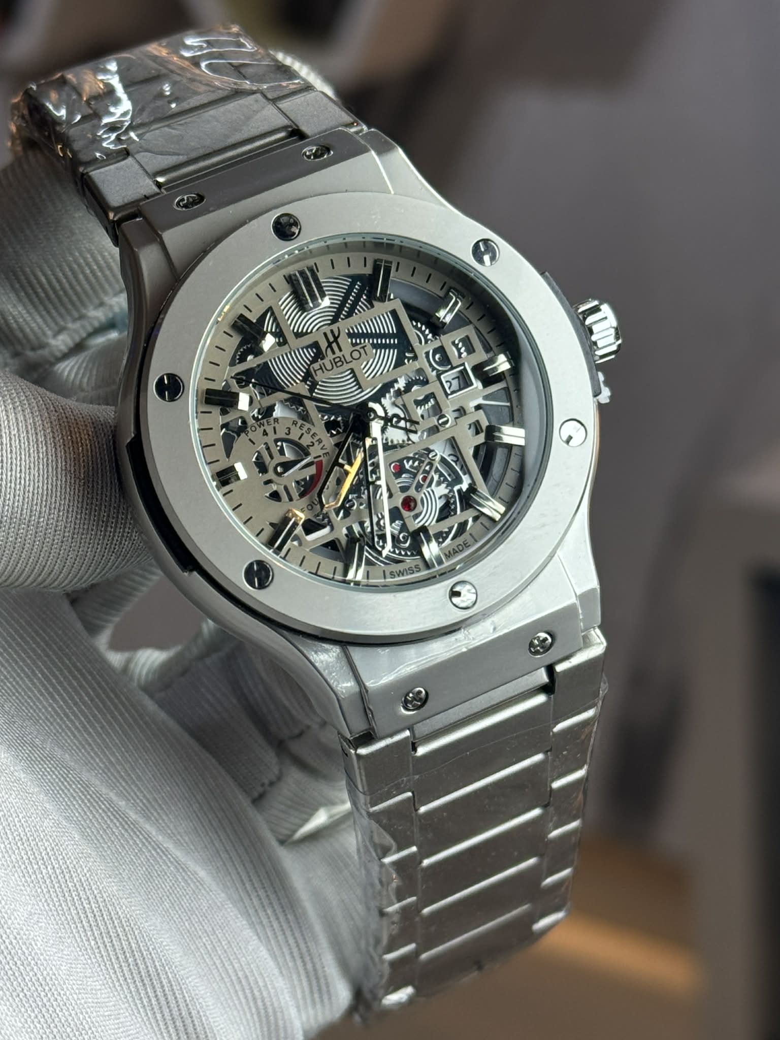Hublot Meccha Fusion Grey Dial