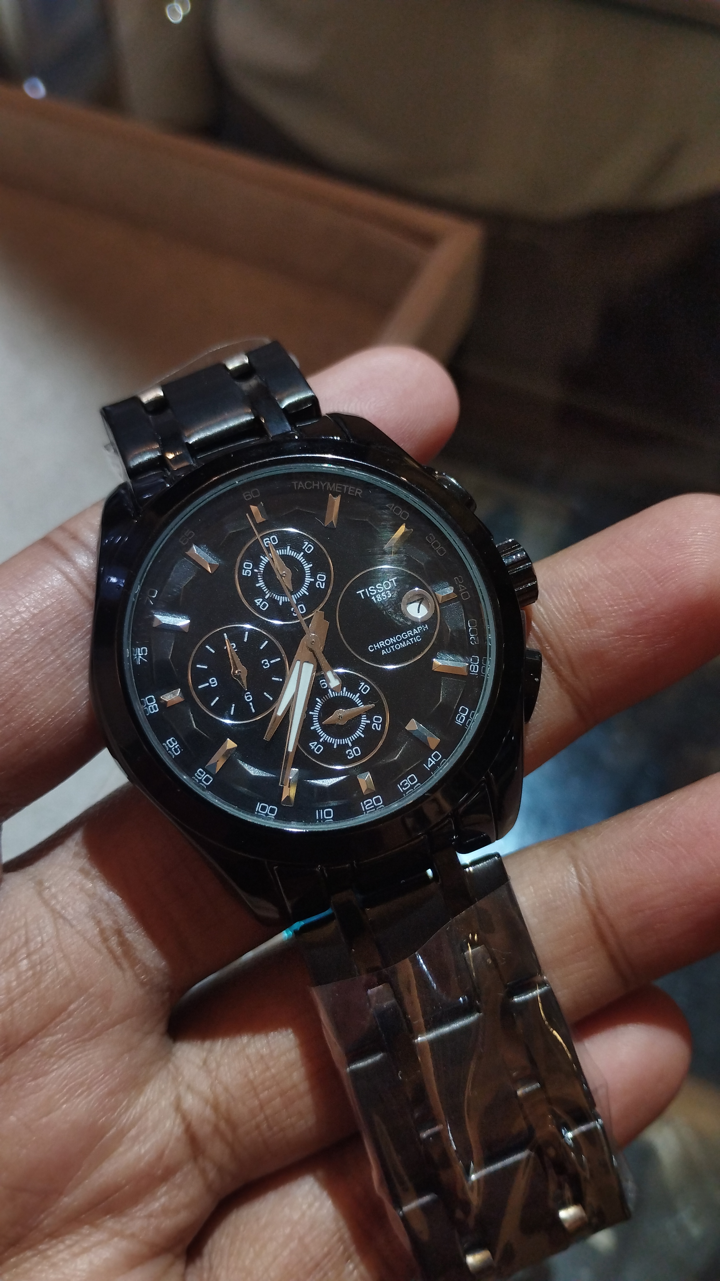 Tissot Courtier Chronograph - Triple Black